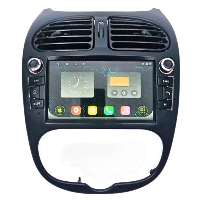 مانیتور فابریک اندروید 8 اینچ‌ ولوم دار پژو ۲۰۶